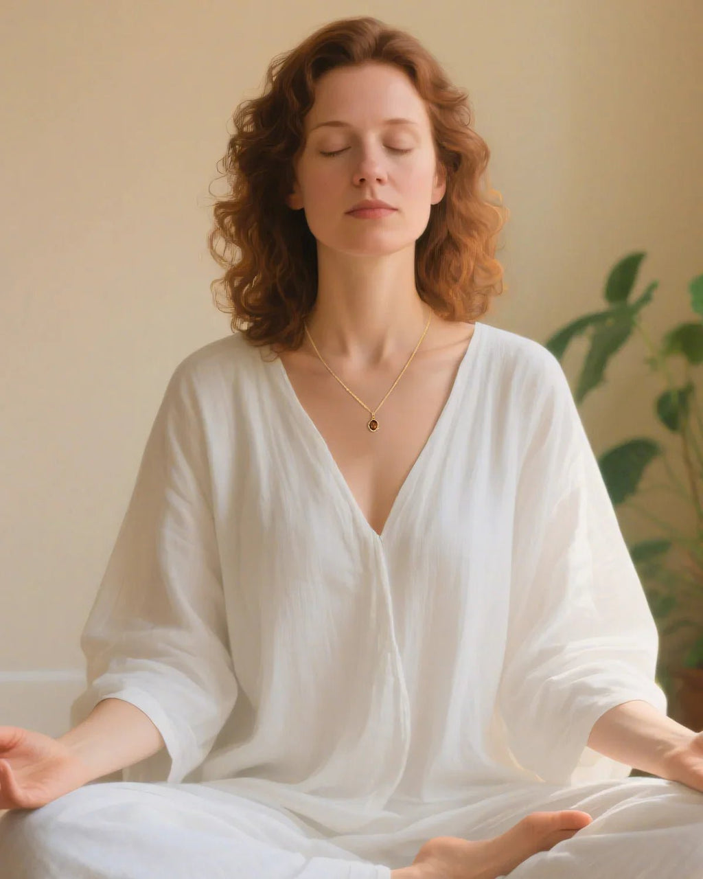 Tiger Eye Pendant Necklace