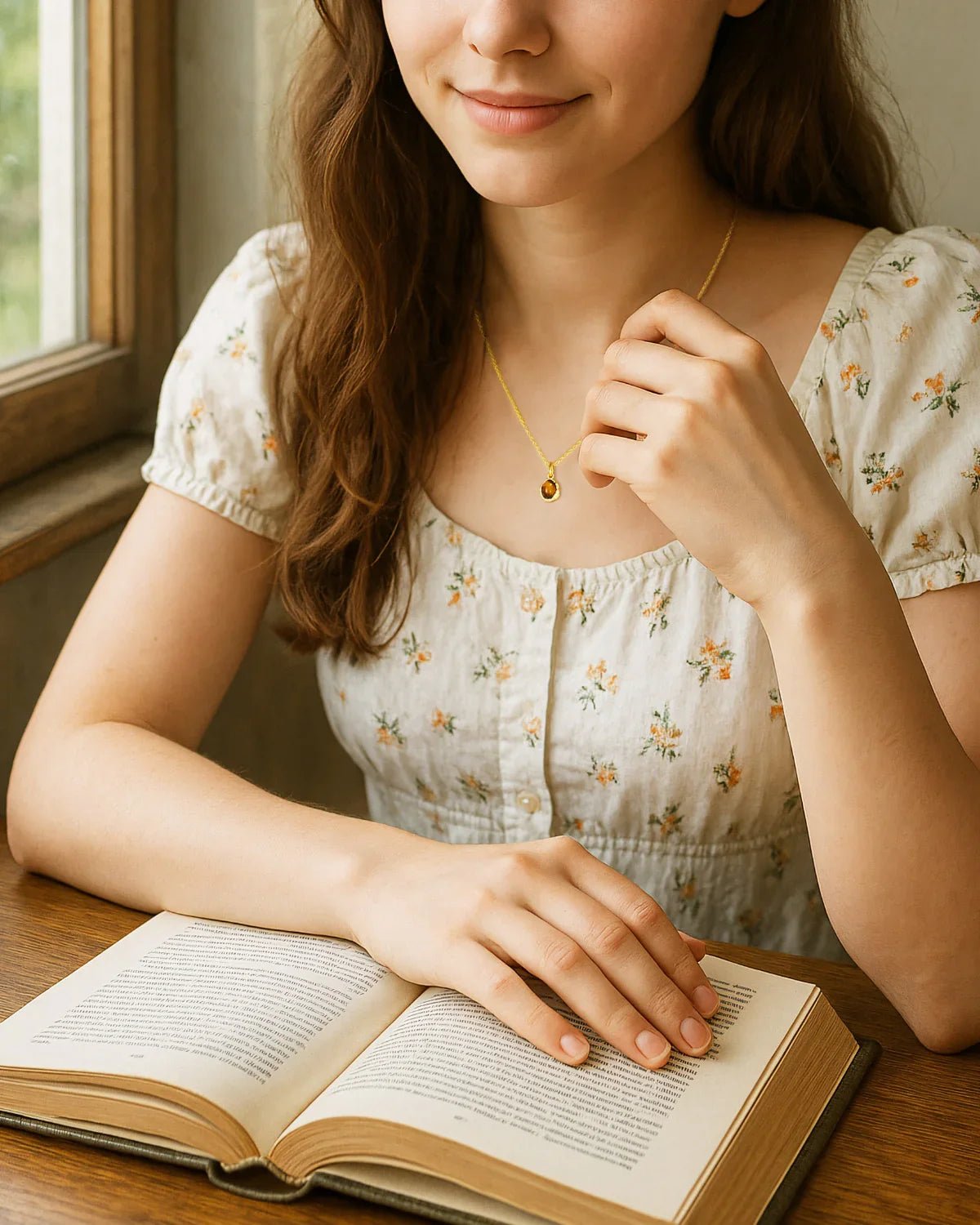 Tiger Eye Pendant Necklace