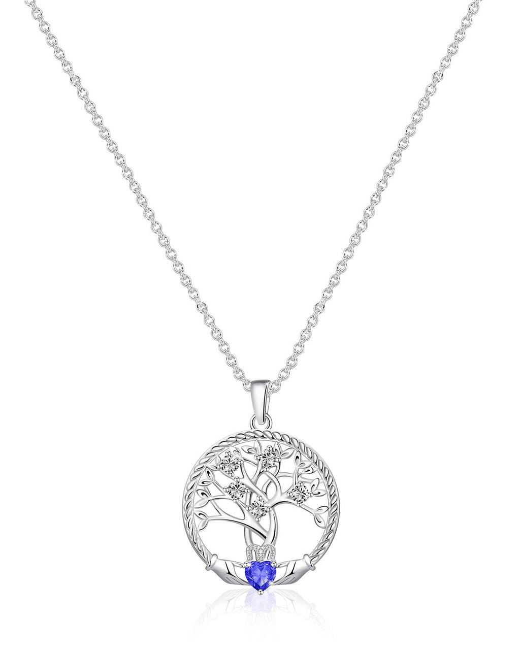 Tree of Life Silver  Necklace-Molenia Jewelry