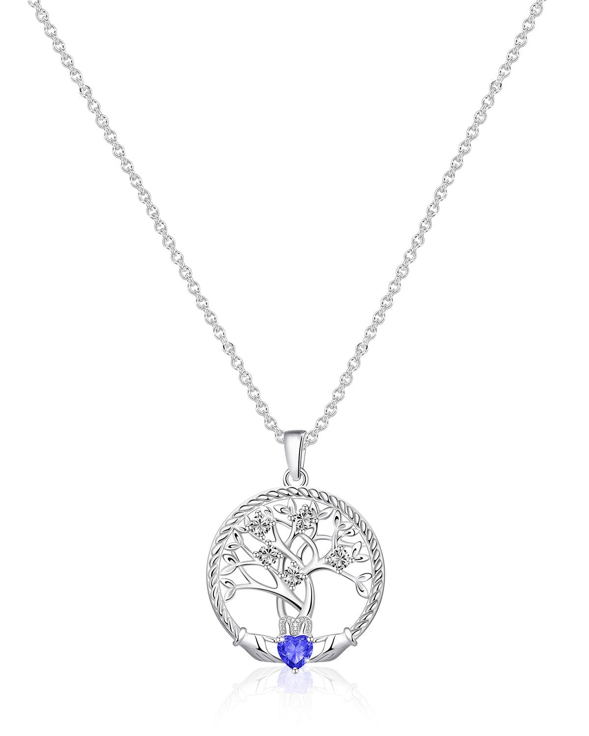 Tree of Life Silver  Necklace-Molenia Jewelry