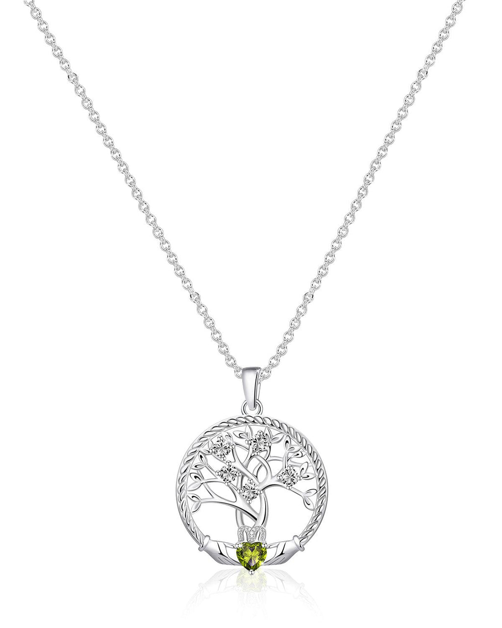Tree of Life Silver  Necklace-Molenia Jewelry