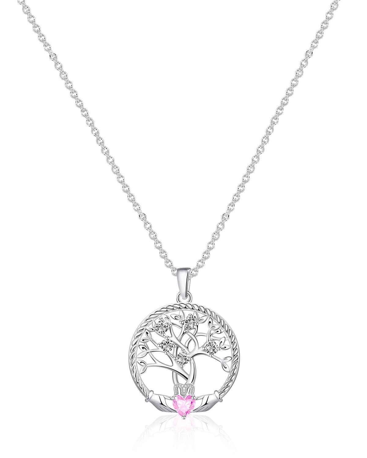 Tree of Life Silver  Necklace-Molenia Jewelry