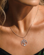 Tree of Life Silver  Necklace-Molenia Jewelry