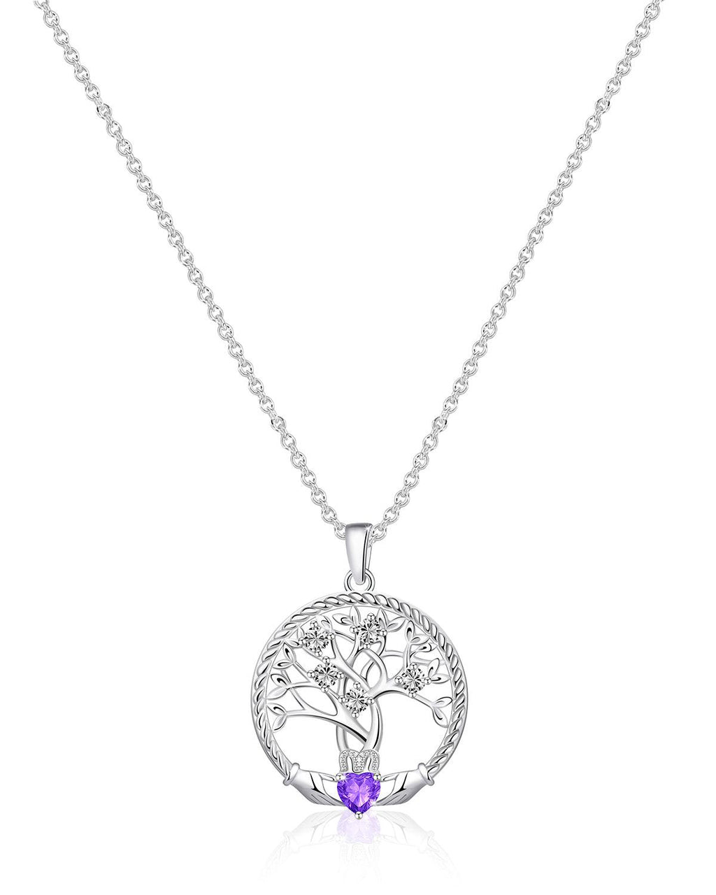 Tree of Life Silver  Necklace-Molenia Jewelry