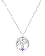 Tree of Life Silver  Necklace-Molenia Jewelry