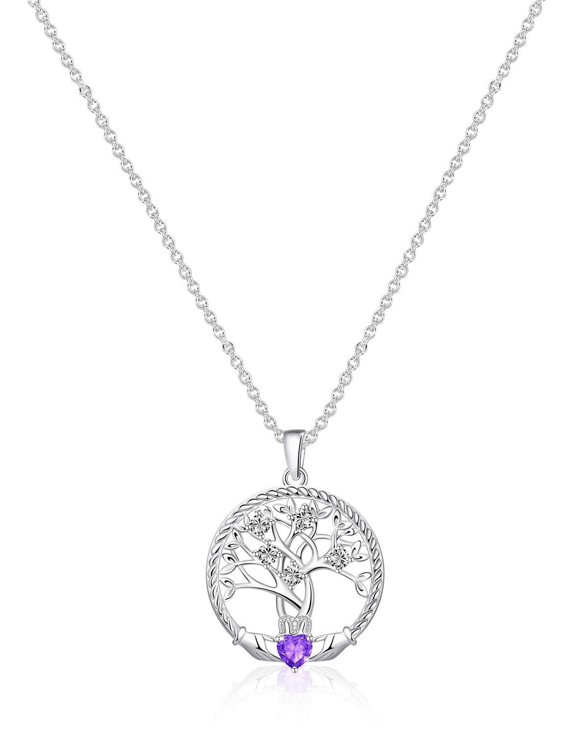 Tree of Life Silver  Necklace-Molenia Jewelry