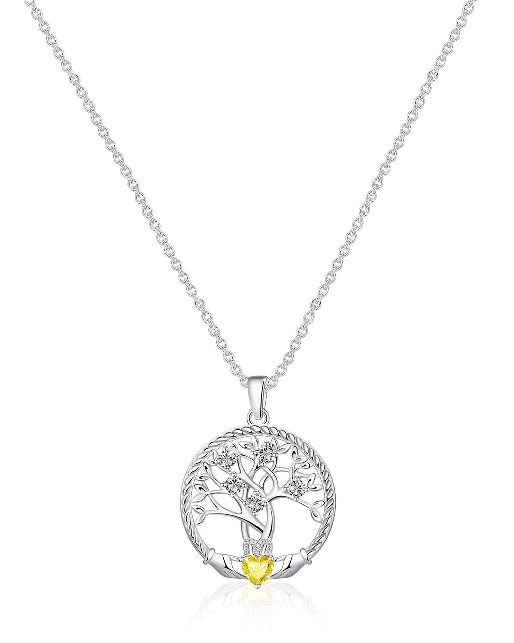 Tree of Life Silver  Necklace-Molenia Jewelry