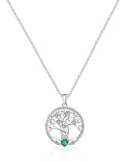 Tree of Life Silver  Necklace-Molenia Jewelry
