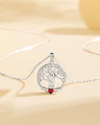 Tree of Life Silver  Necklace-Molenia Jewelry