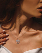 Tree of Life Silver  Necklace-Molenia Jewelry
