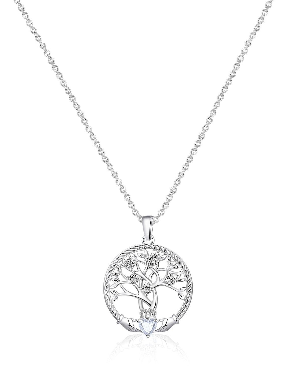 Tree of Life Silver  Necklace-Molenia Jewelry
