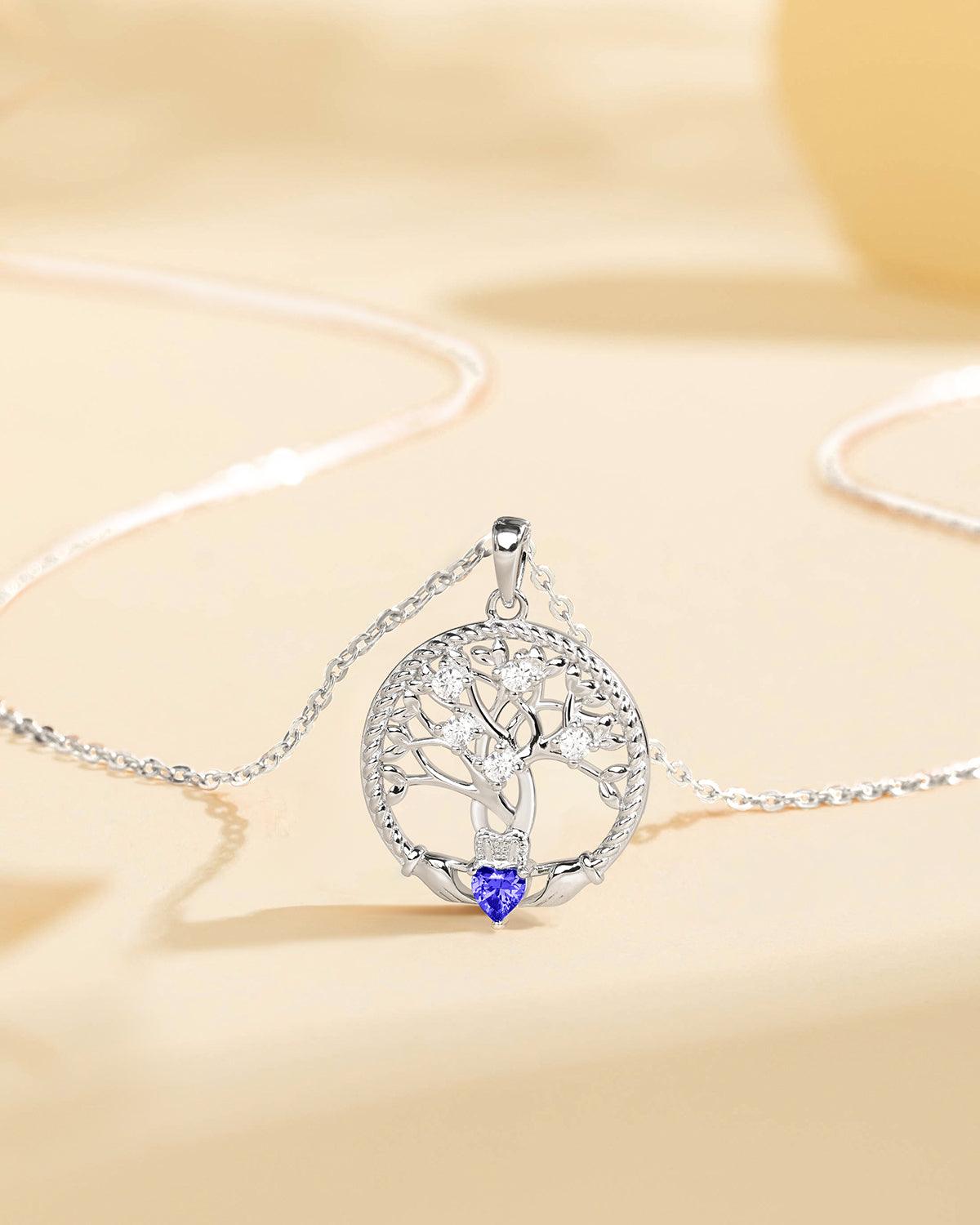 Tree of Life Silver  Necklace-Molenia Jewelry