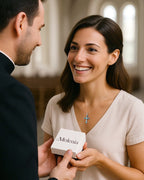 Turquoise Cross Necklace – Vintage Faith Pendant Necklace